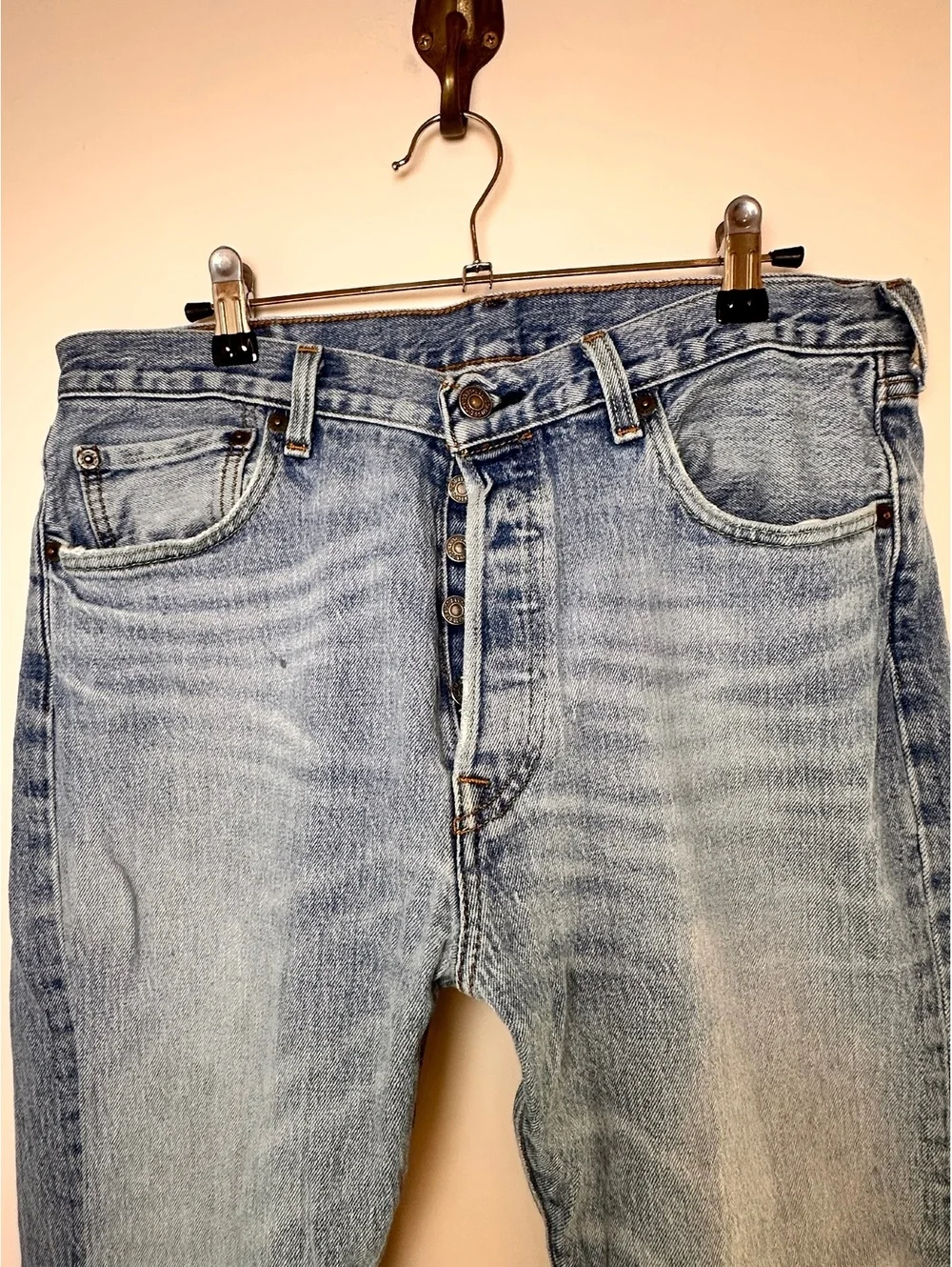 Levi’s 501 Original Fit Button Fly Jeans W33 L32